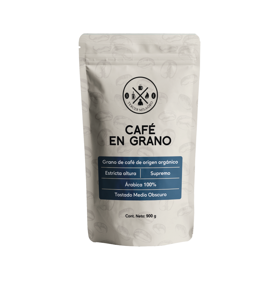 Café orgánico en grano