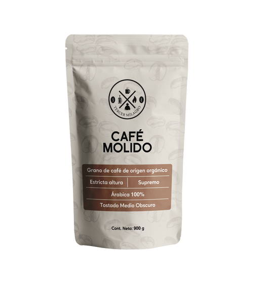 Cafe orgánico molido